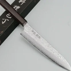 Kazoku Uteki Premium Mono Ebony Gyuto 21 cm