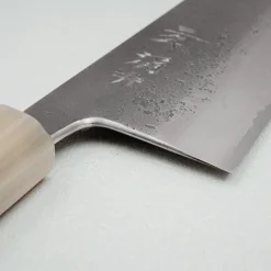 Kazoku x Wakui Kurouchi Shirogami #2 Santoku 18 cm