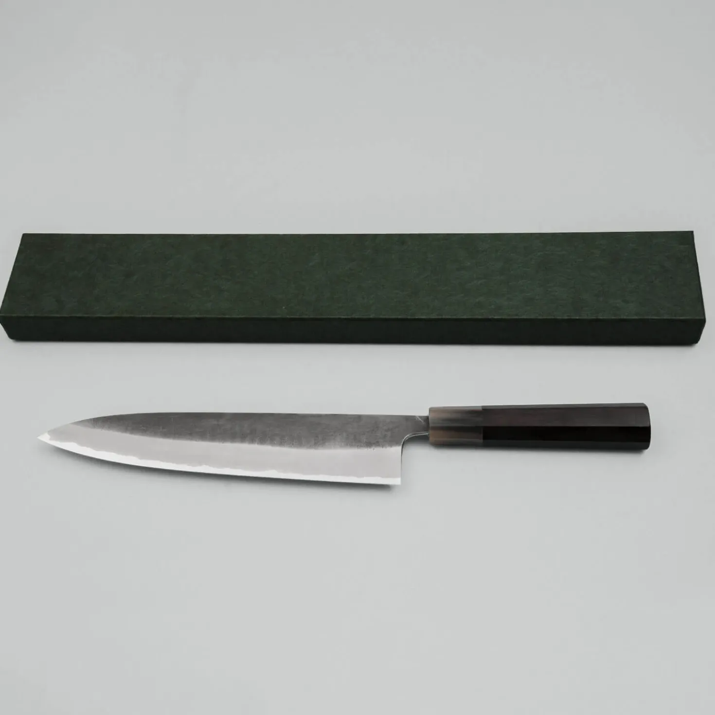 Kazoku x Wakui Kurouchi Shirogami #2 Gyuto 24 cm