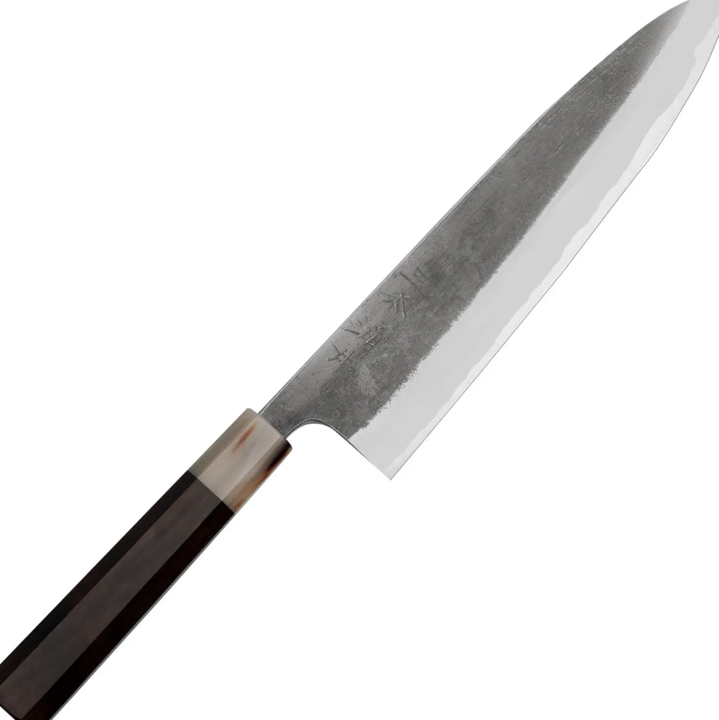 Kazoku x Wakui Kurouchi Shirogami #2 Gyuto 21 cm