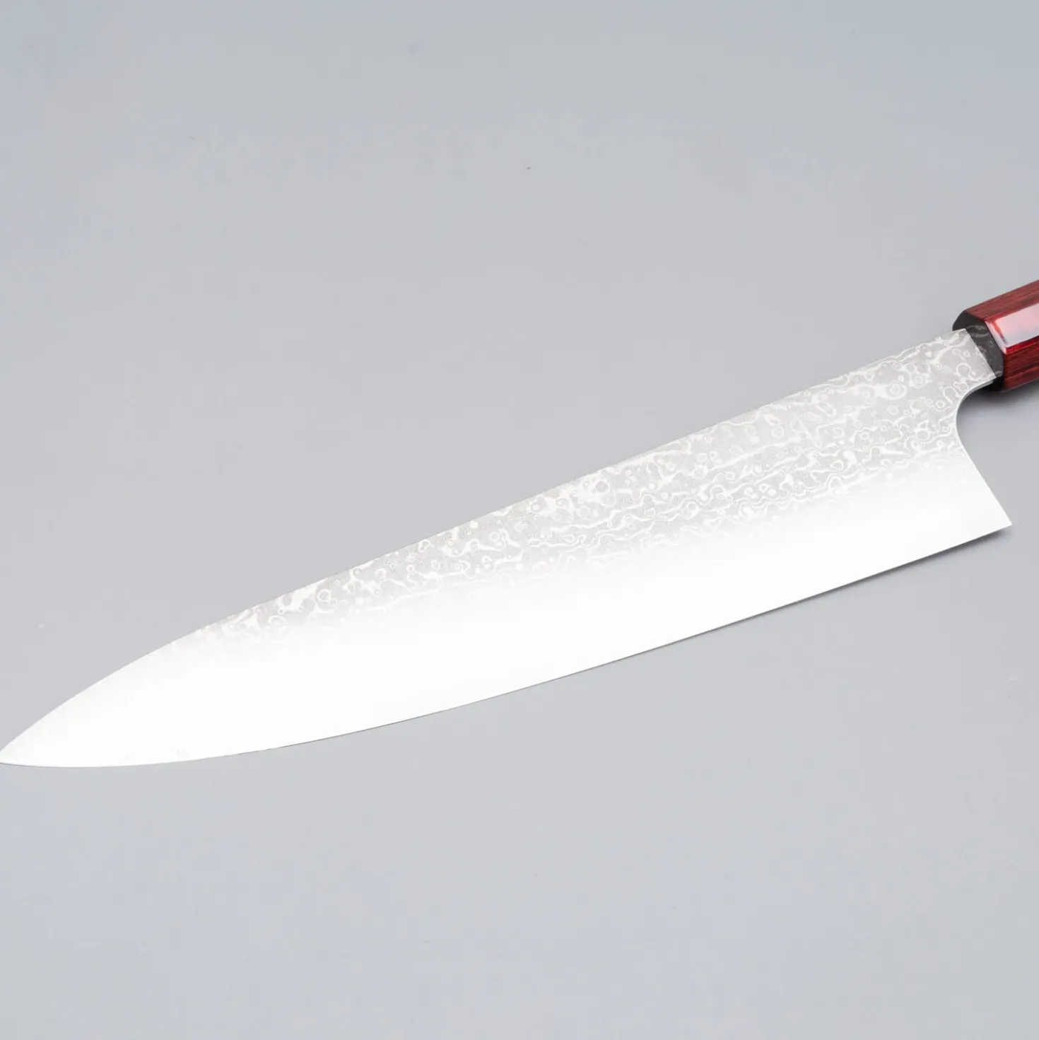 Kei Kobayashi SG-2 Damast Red Gyuto 24 cm