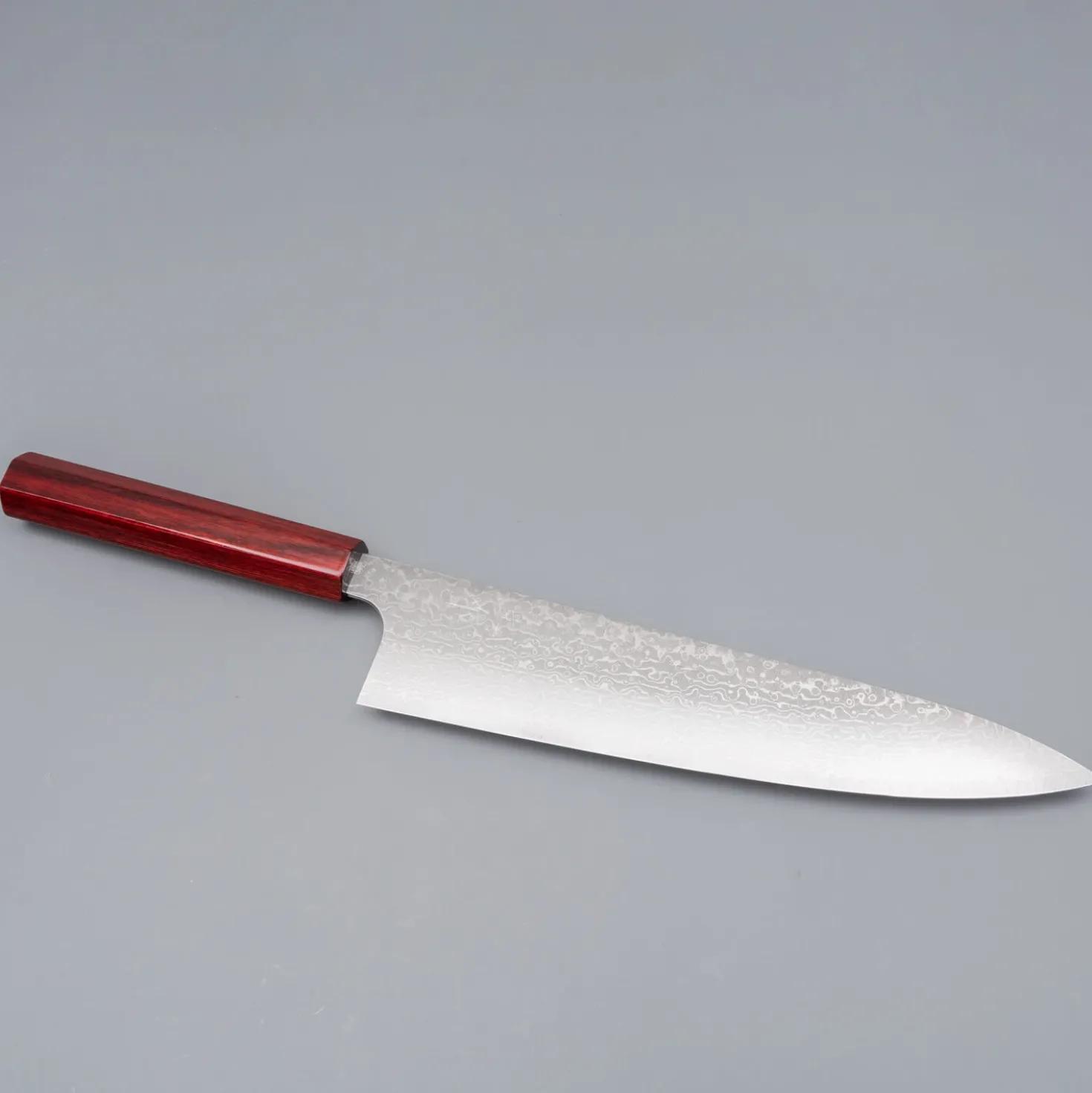 Kei Kobayashi SG-2 Damast Red Gyuto 24 cm
