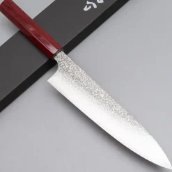 Kei Kobayashi SG-2 Damast Red Gyuto 21 cm