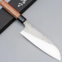 Kei Kobayashi SG-2 Damast Rosewood Santoku