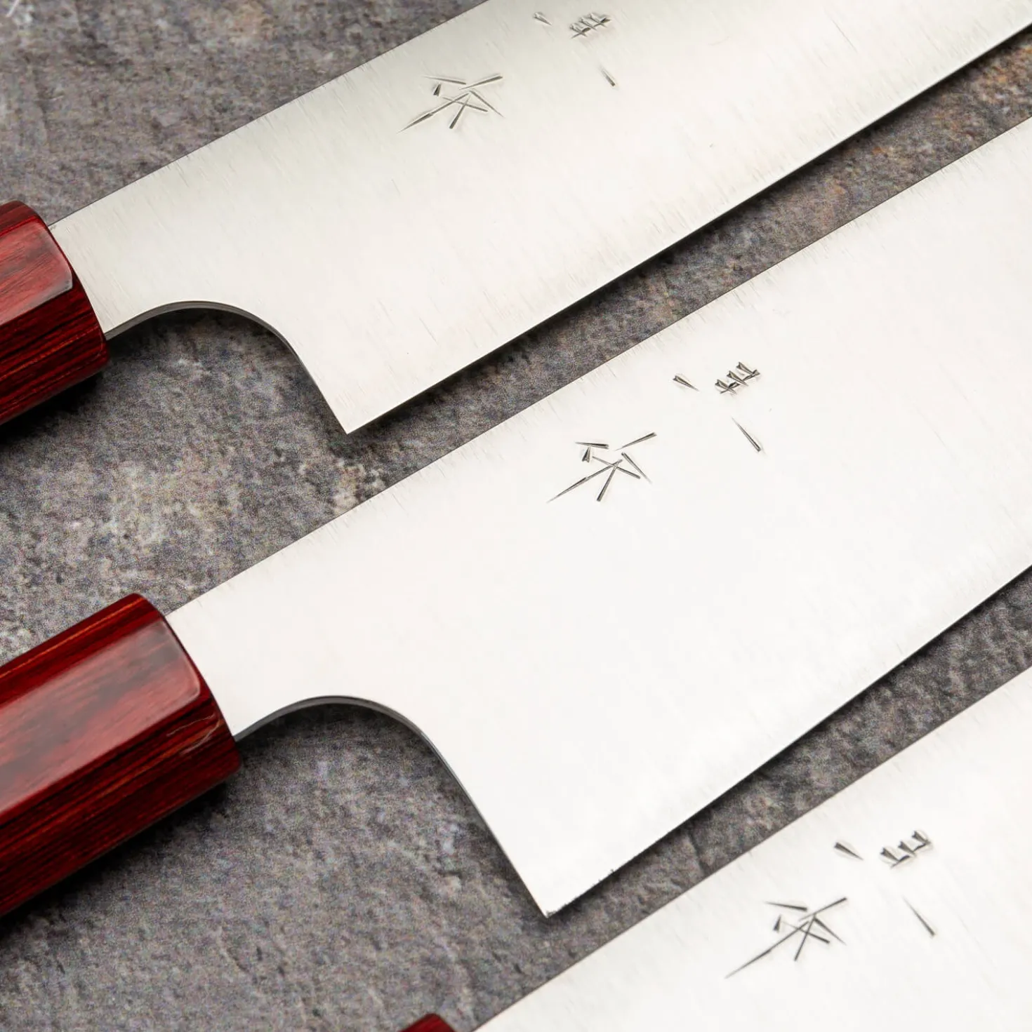 Kei Kobayashi SG-2 Red santoku 17 cm