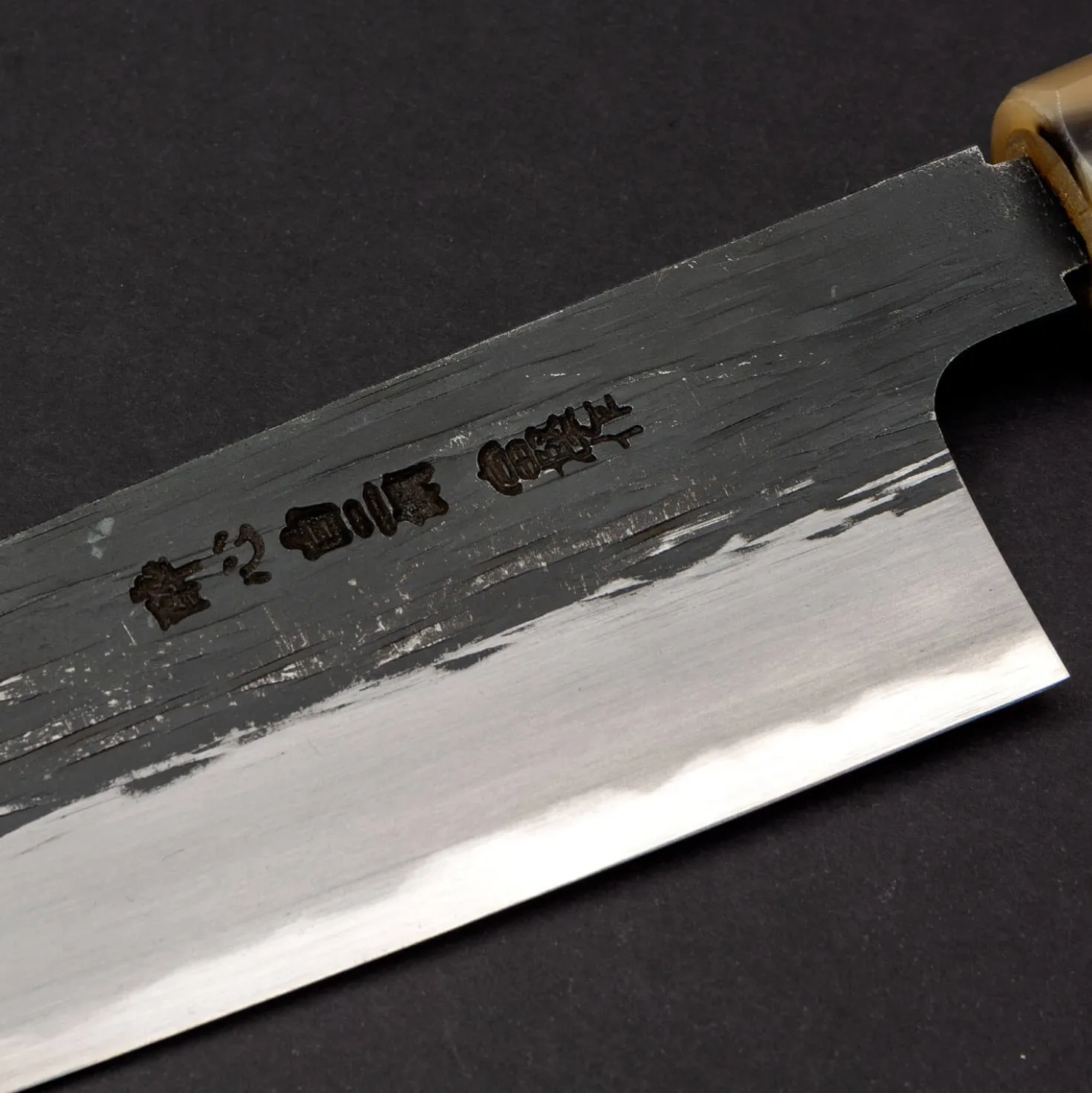 Kenji Togashi Black Santoku 18 cm
