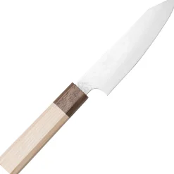 Kenshiro Hatono Ginsan Damast Maple Kiritsuke Petty 13.5 cm