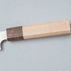 Kenshiro Hatono Ginsan Damast Maple Kiritsuke Petty 13.5 cm