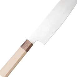 Kenshiro Hatono Ginsan Damast Maple Bunka 18 cm