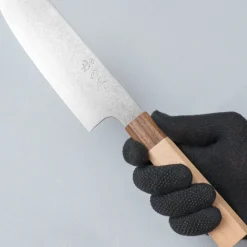 Kenshiro Hatono Ginsan Damast Maple Bunka 18 cm