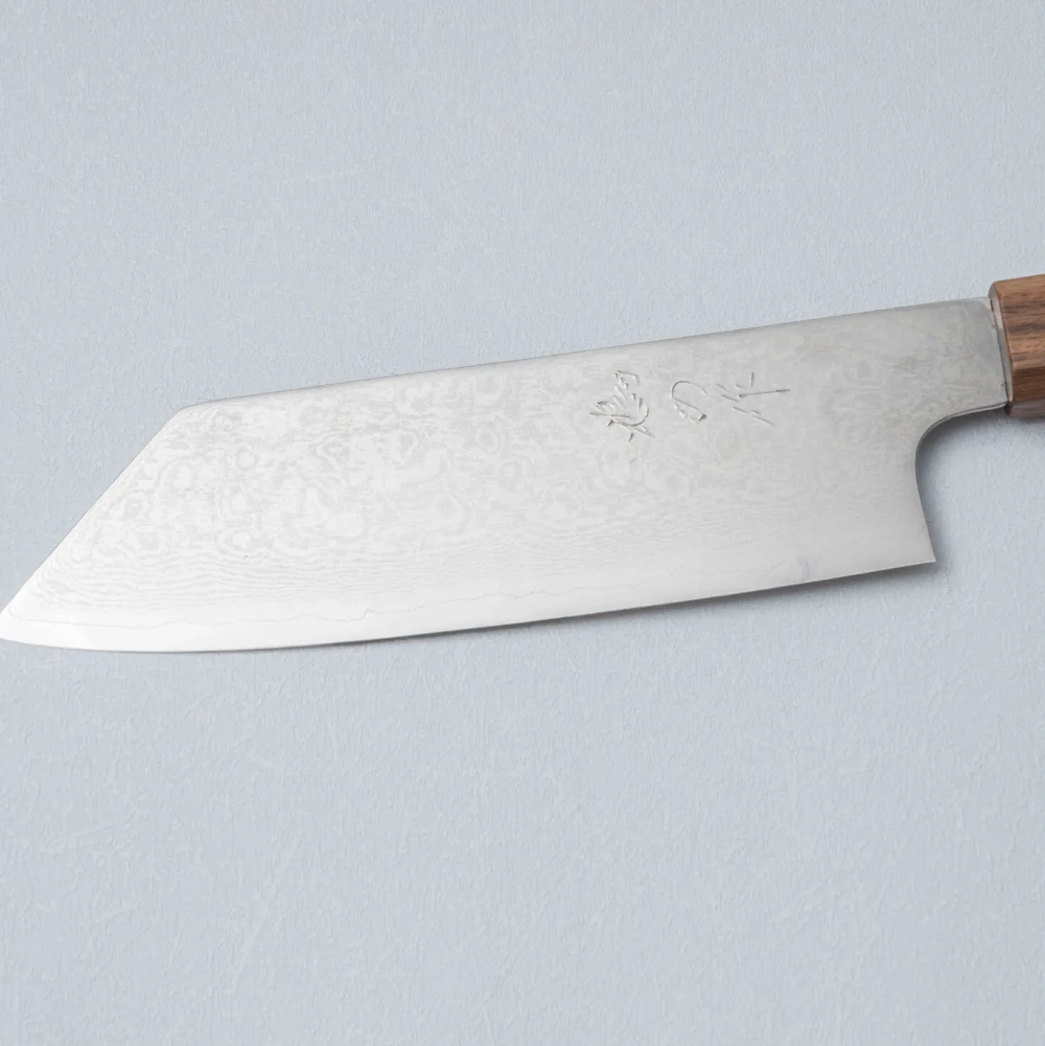 Kenshiro Hatono Ginsan Damast Maple Bunka 18 cm