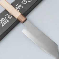 Kenshiro Hatono Ginsan Damast Maple Bunka 18 cm