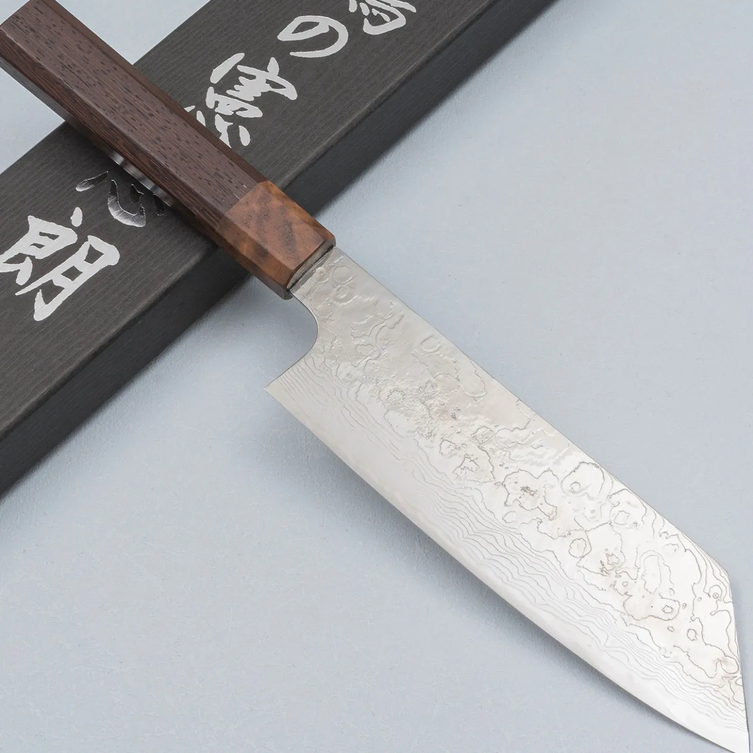 Kenshiro Hatono SG2 Damast Polished Wenge Bunka 18 cm