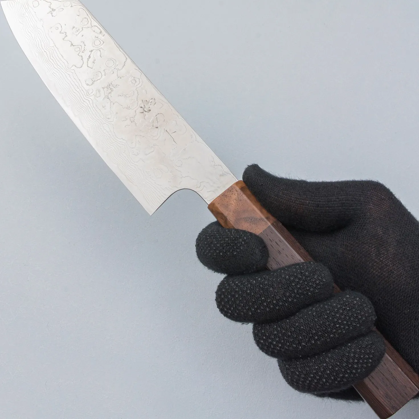 Kenshiro Hatono SG2 Damast Polished Wenge Bunka 18 cm