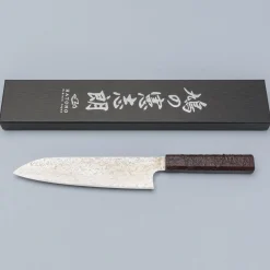 Kenshiro Hatono SG2 Damast Urushi Gyuto 21 cm