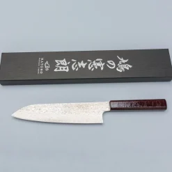 Kenshiro Hatono SG2 Damast Urushi (a3) Gyuto 21 cm