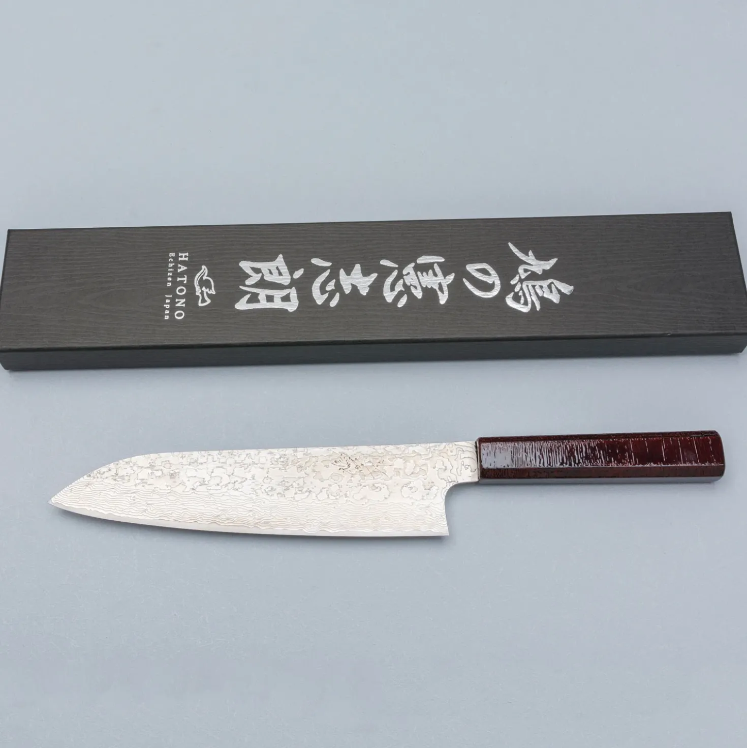 Kenshiro Hatono SG2 Damast Urushi (a3) Gyuto 21 cm