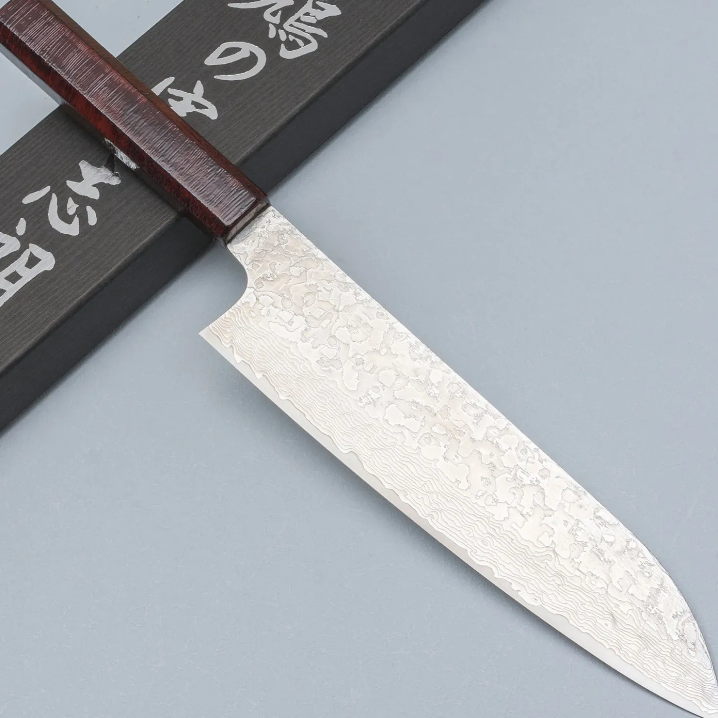 Kenshiro Hatono SG2 Damast Urushi (a3) Gyuto 21 cm