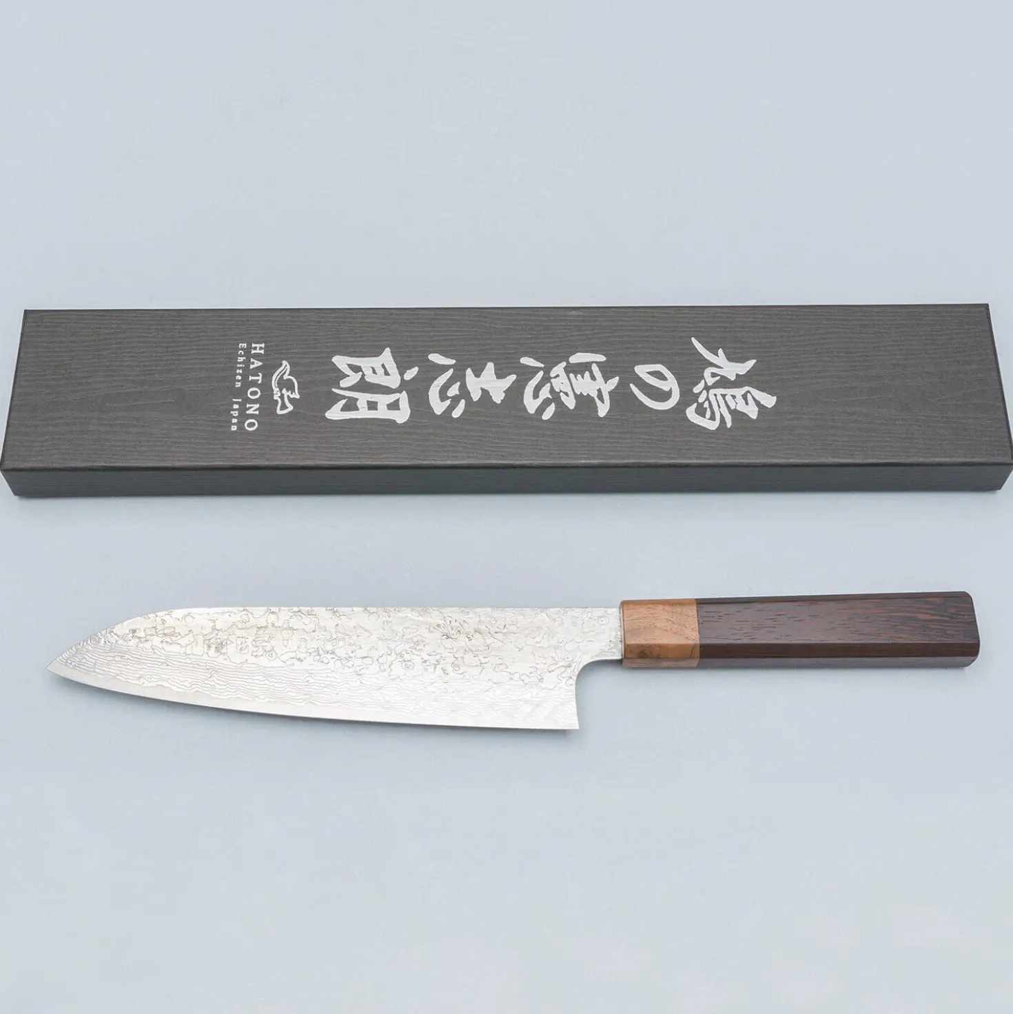 Kenshiro Hatono SG2 Damast Wenge Gyuto 21 cm