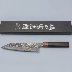 Kenshiro Hatono SG2 Nickel Damast Wenge Gyuto 21 cm