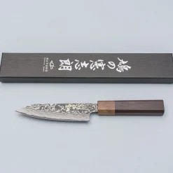 Kenshiro Hatono SG2 Nickel Damast Wenge Petty 13.5 cm