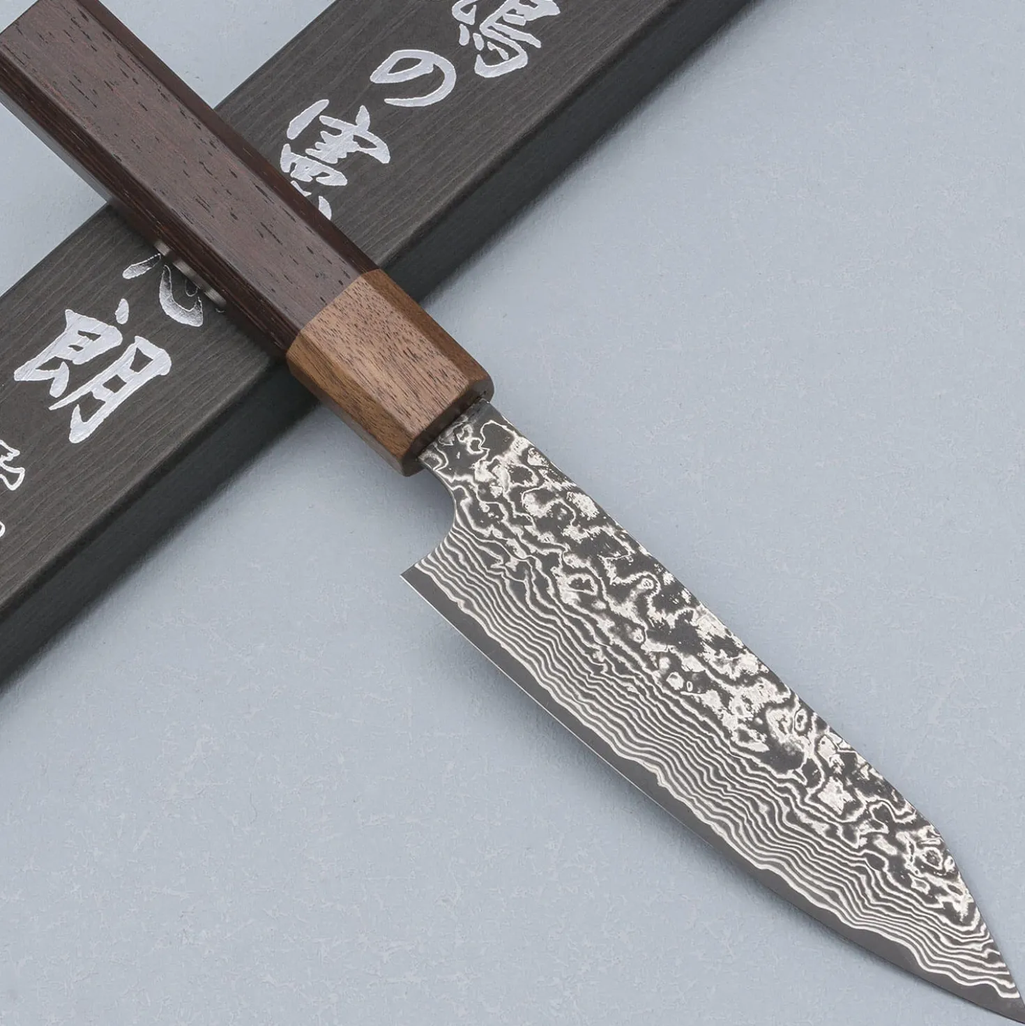 Kenshiro Hatono SG2 Nickel Damast Wenge Petty 13.5 cm