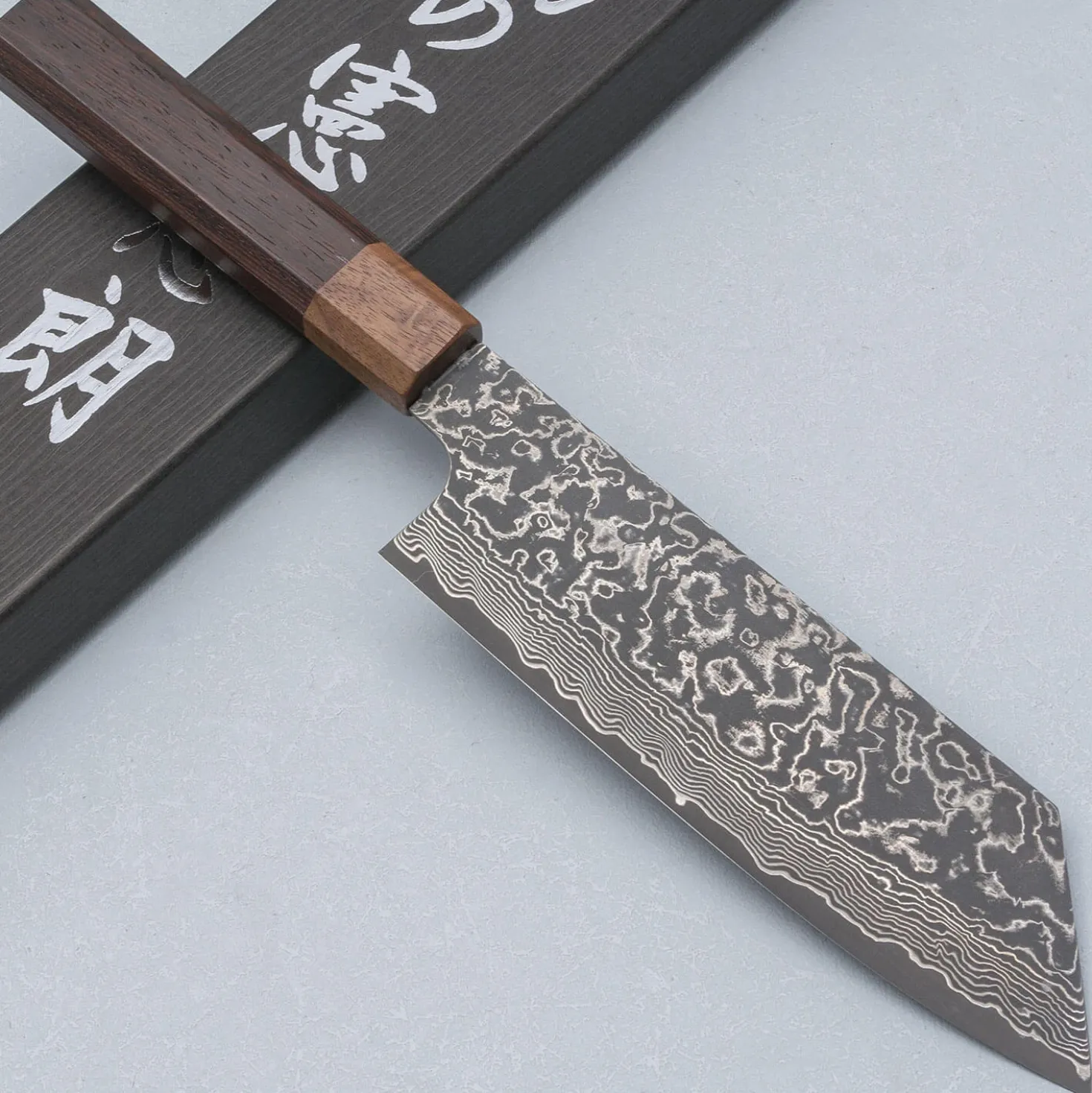 Kenshiro Hatono SG2 Nickel Damast Wenge Bunka 18 cm