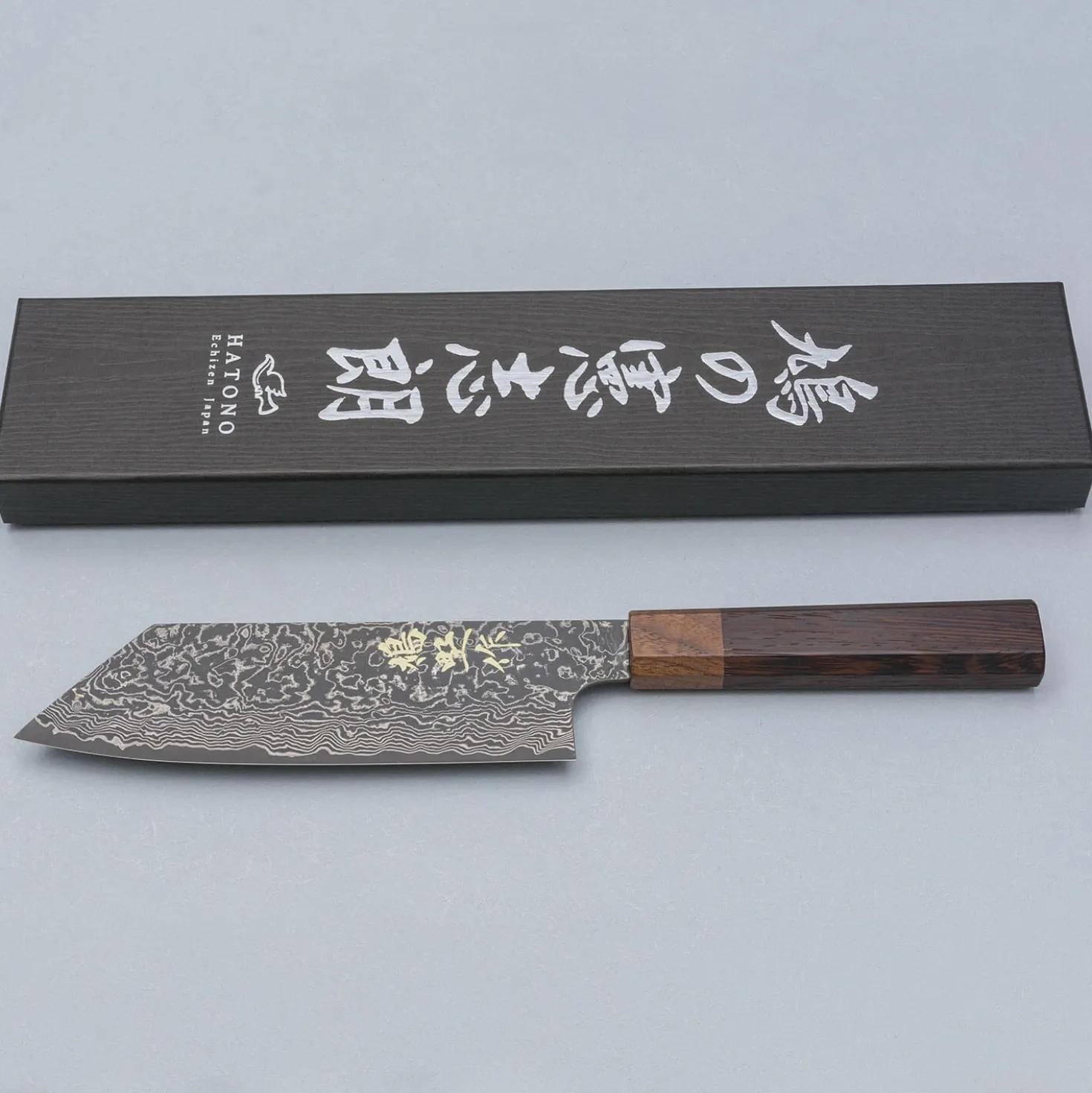 Kenshiro Hatono SG2 Nickel Damast Wenge Bunka 18 cm