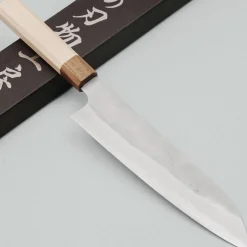 Kenshiro Hatono Shirogami #1 Nashiji Gyuto 21 cm