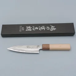 Kenshiro Hatono Shirogami #1 Nashiji Petty 13.5 cm
