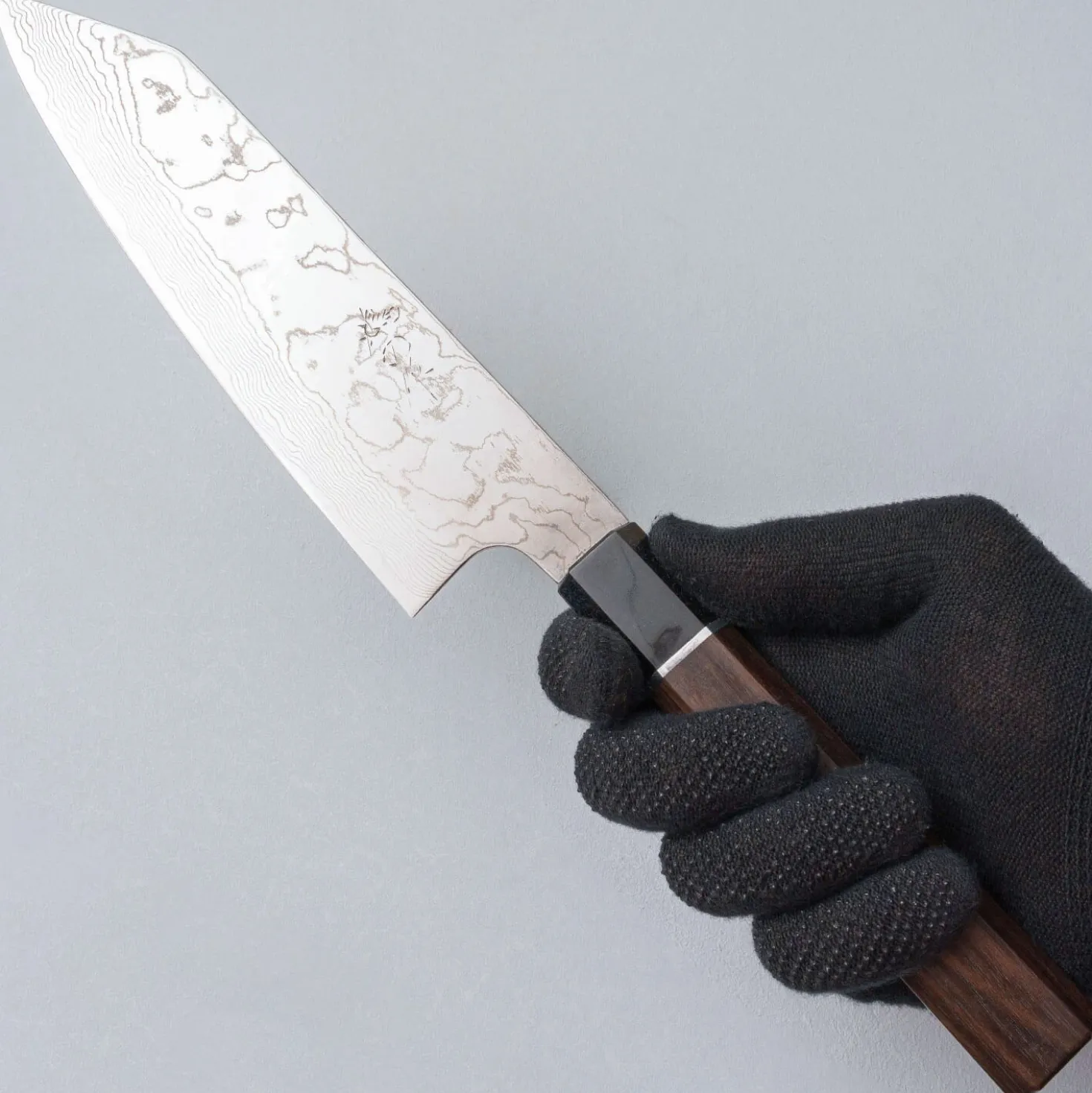Kenshiro Hatono STRIX Damast Ebony Gyuto 21 cm