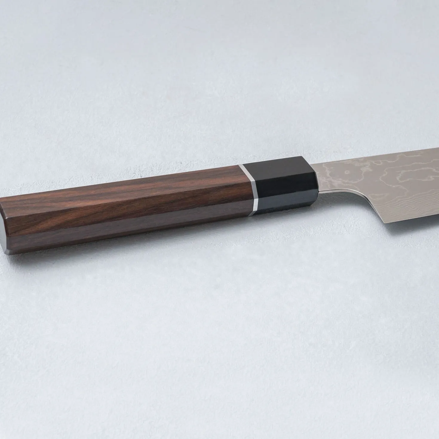 Kenshiro Hatono STRIX Damast Ebony Gyuto 21 cm