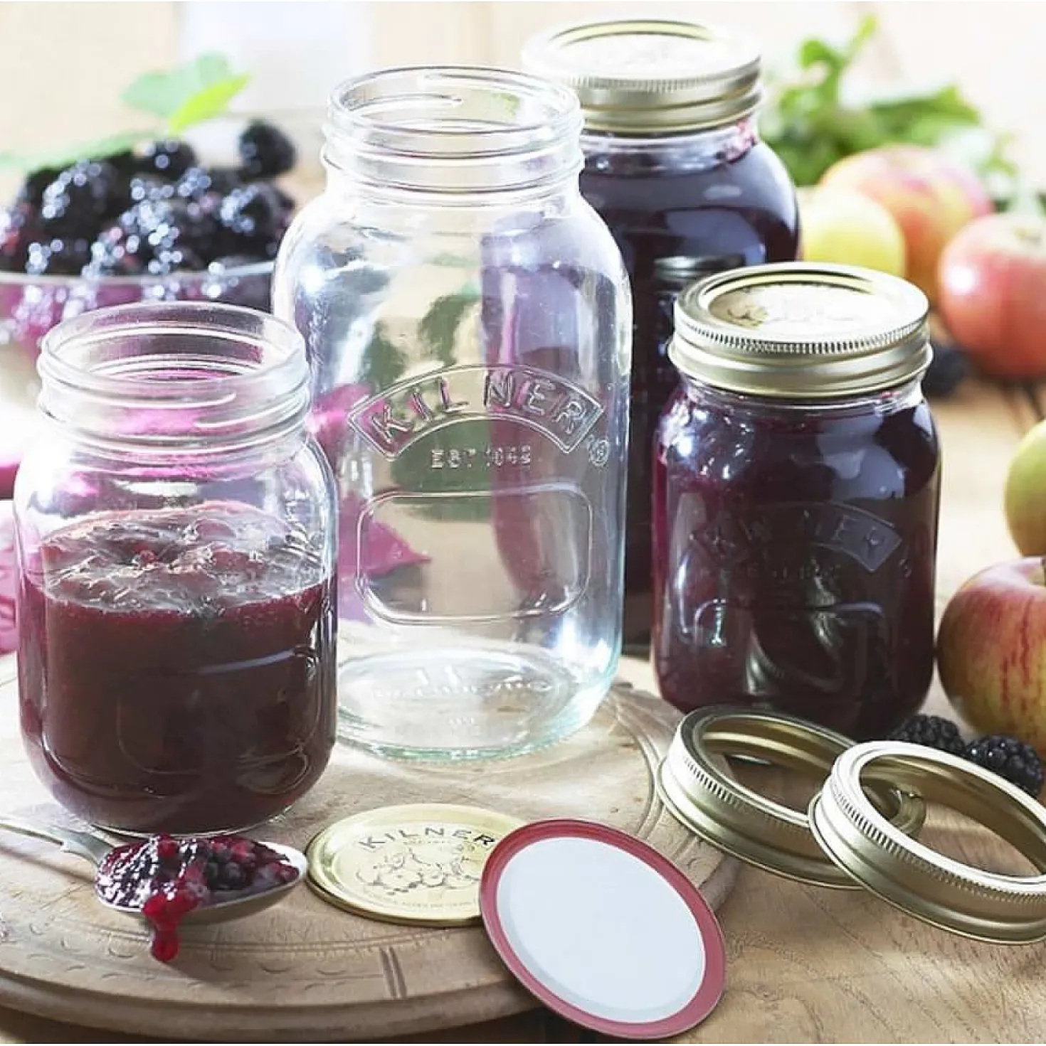 Kilner Voorraadpot 3 Stuks (1000ml)