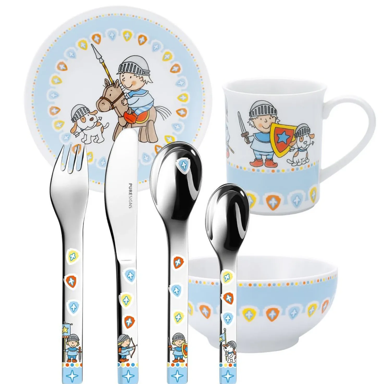 Kinderbestek One Miko 7-delig