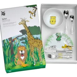 Kinderbestek WMF Safari 6-delig