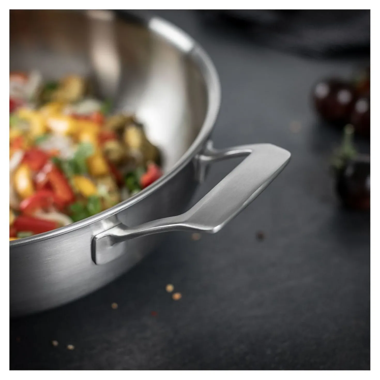 Kuhn Rikon Culinary Fiveply Wok Met Deksel 28 cm