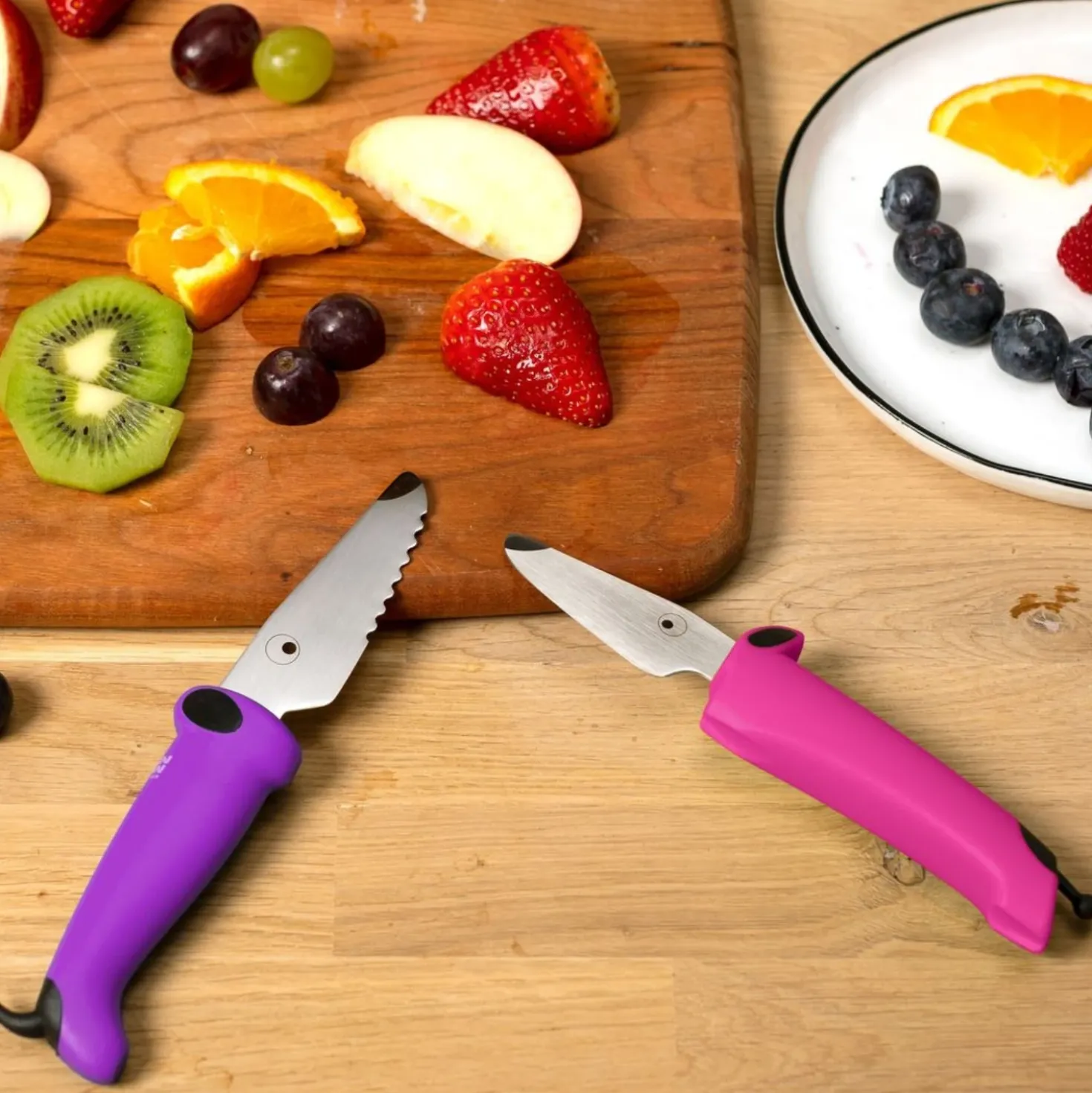 Kuhn Rikon KinderKitchen Kindermessen Set Hond Roze/Paars