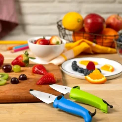 Kuhn Rikon KinderKitchen Kindermessen Set Hond Blauw/Groen
