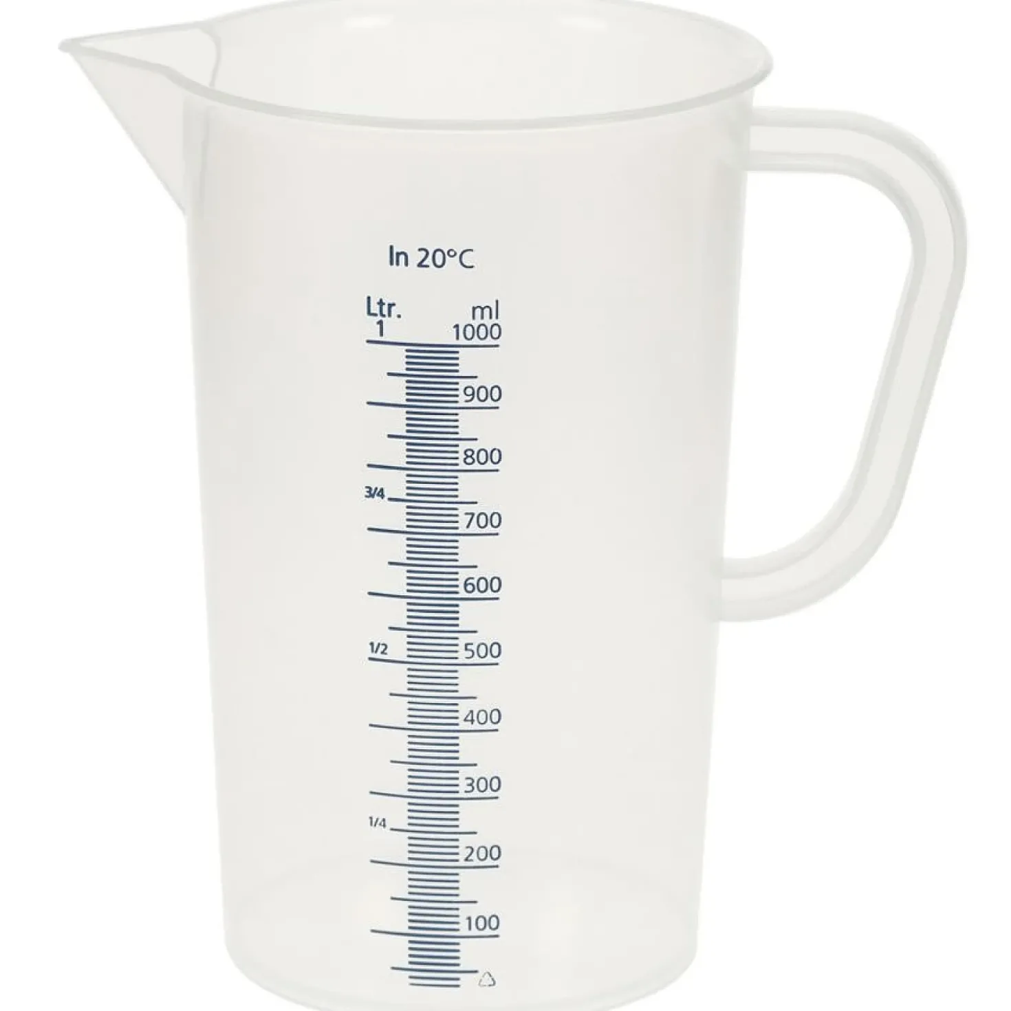 Kunststof Maatbeker 1000 ml