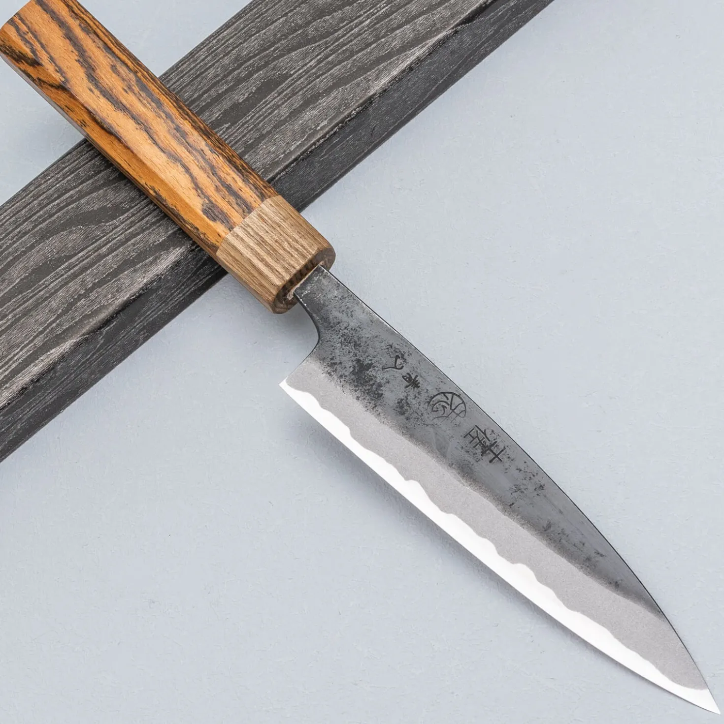 Kyohei Aogami Bocote Petty 13.5 cm