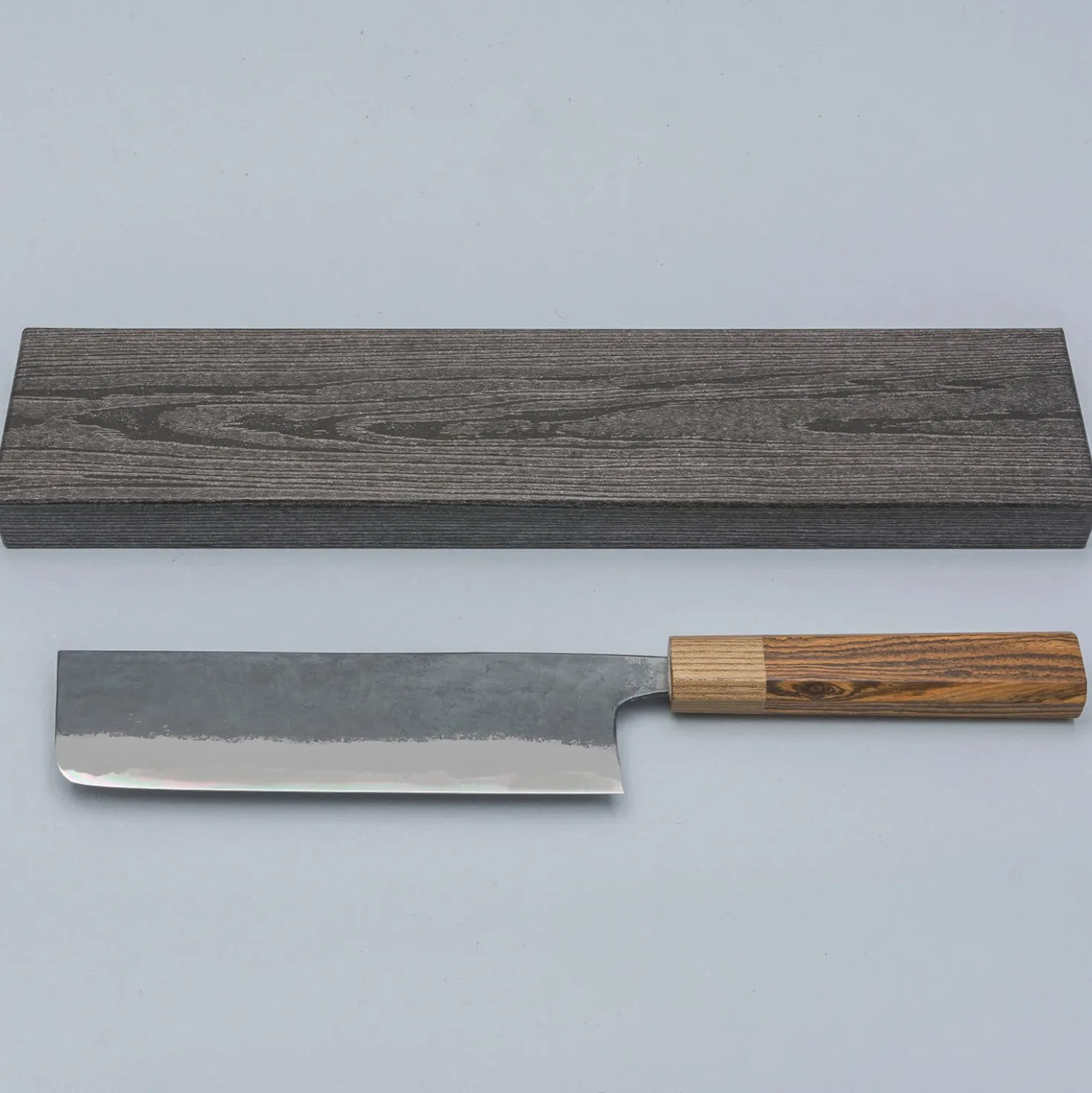 Kyohei Aogami Walnut Nakiri 16.5 cm