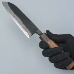 Kyohei Aogami Walnut Santoku 16.5 cm