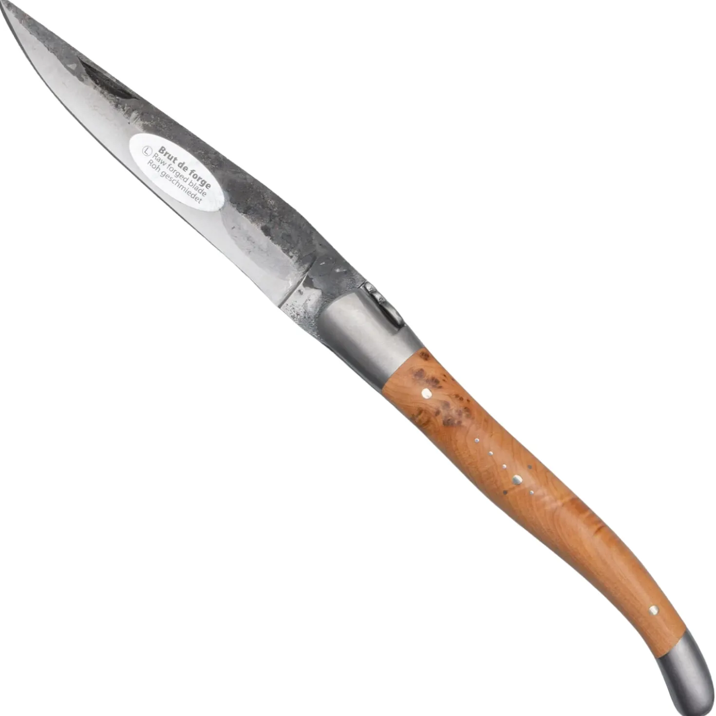 Laguiole en Aubrac Brute Forged Zakmes Jeneverbes 12 cm