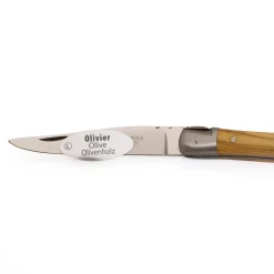 Laguiole en Aubrac Classic Zakmes Olijfhout 7 cm