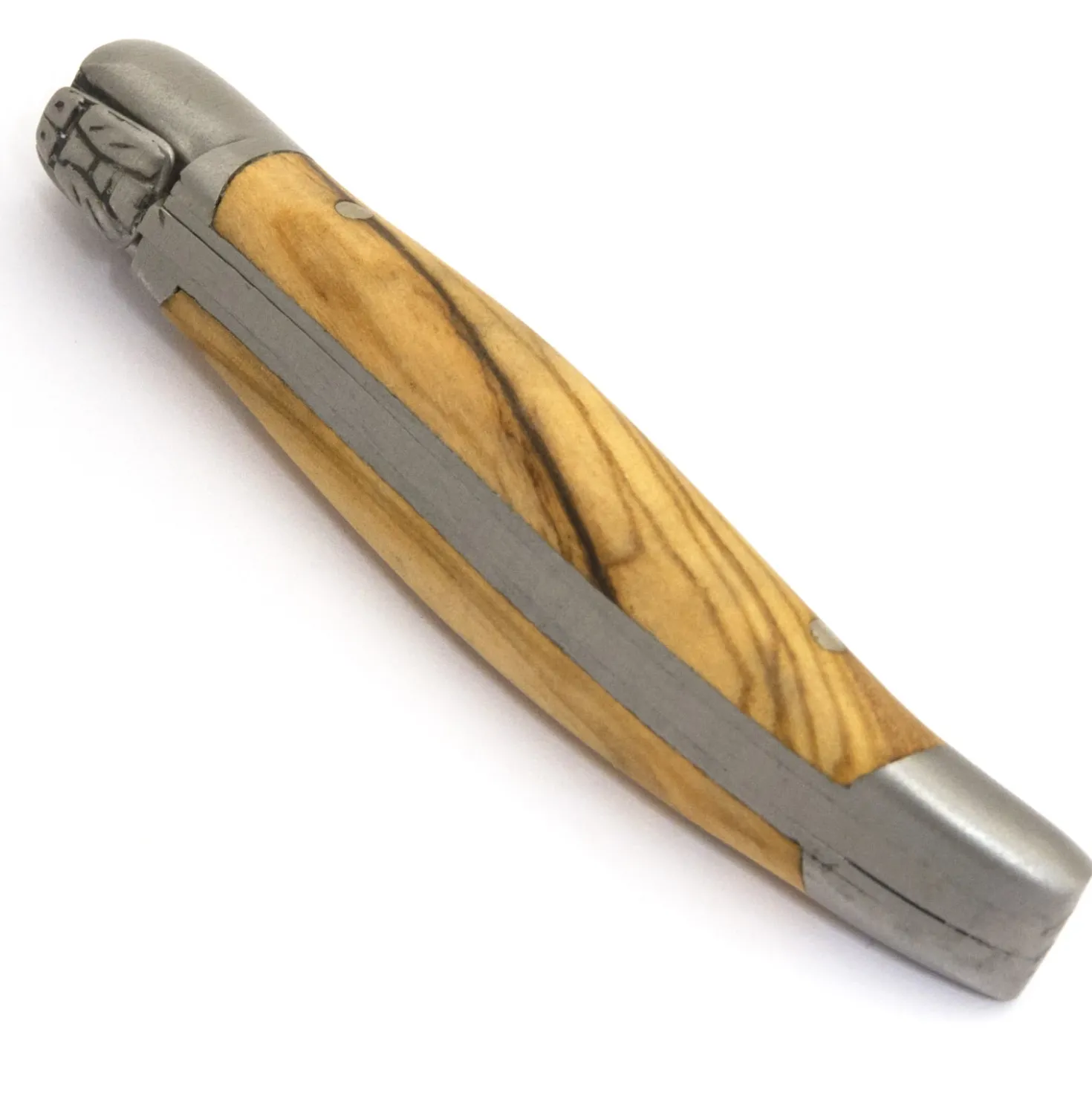 Laguiole en Aubrac Classic Zakmes Olijfhout 7 cm