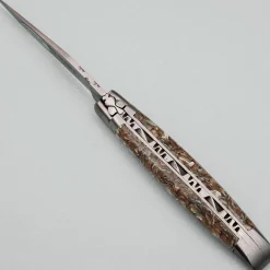 Laguiole en Aubrac Classic Zakmes Mosselschelp 10 cm