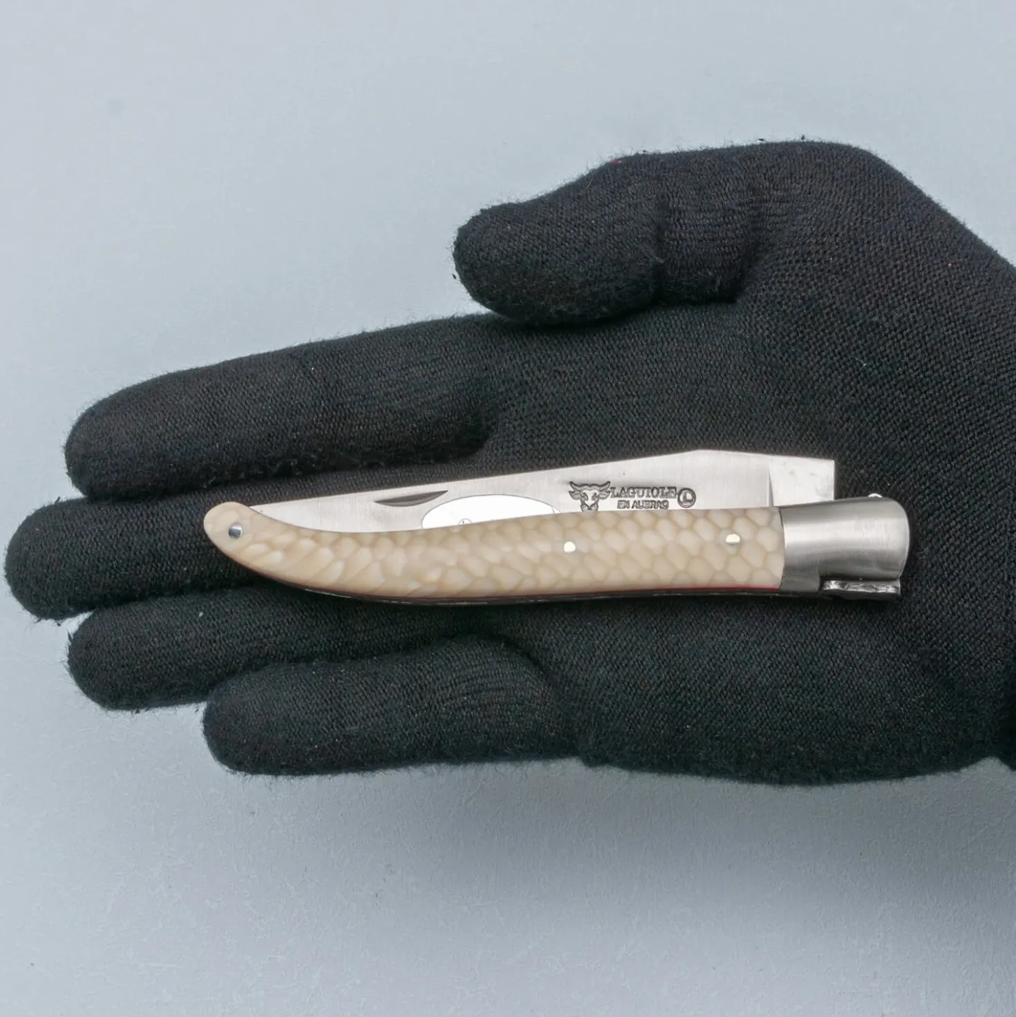 Laguiole en Aubrac Classic Zakmes Juma Wit 12 cm