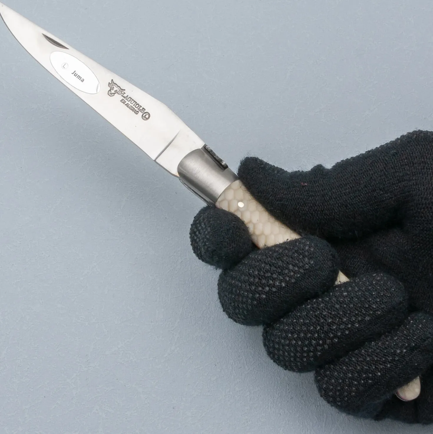 Laguiole en Aubrac Classic Zakmes Juma Wit 12 cm