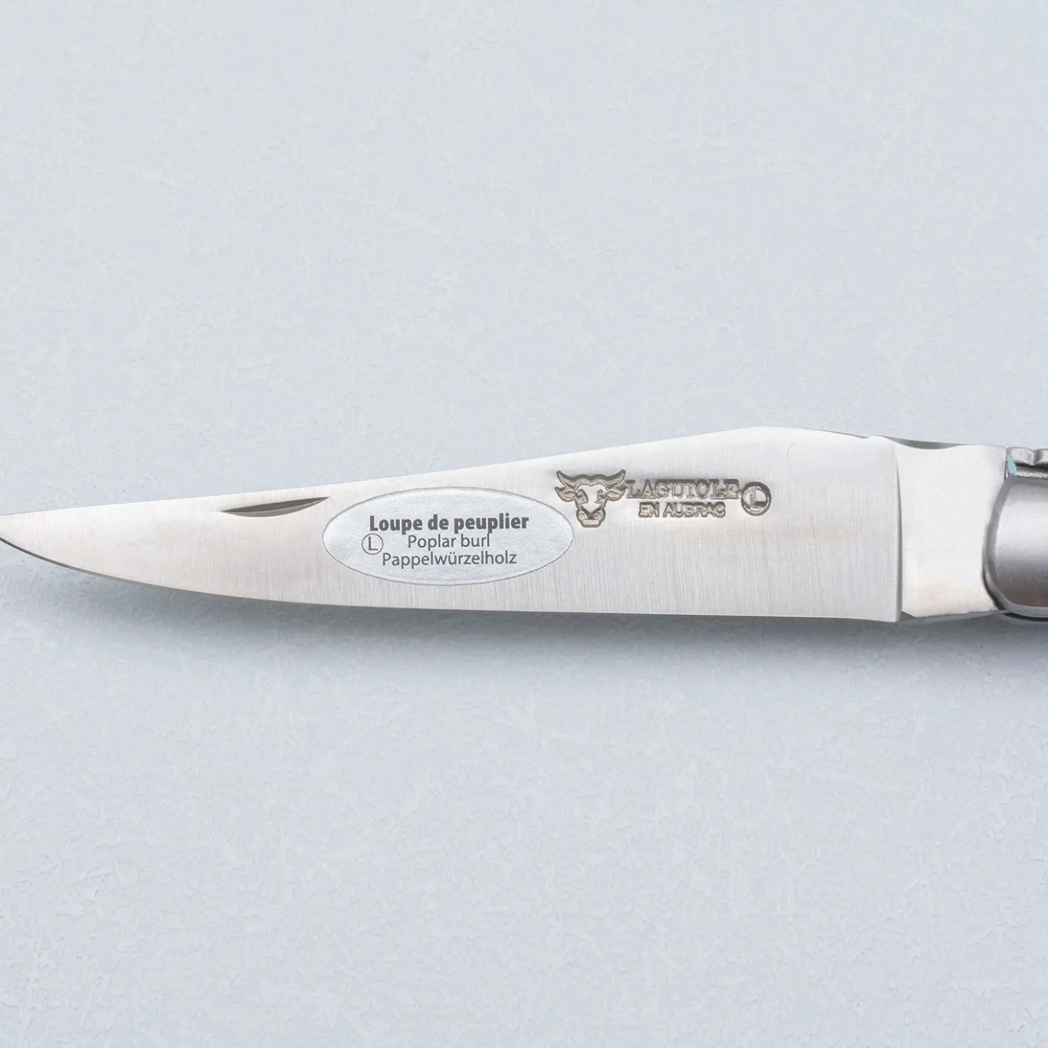Laguiole en Aubrac Classic Zakmes Donker Populier 12 cm