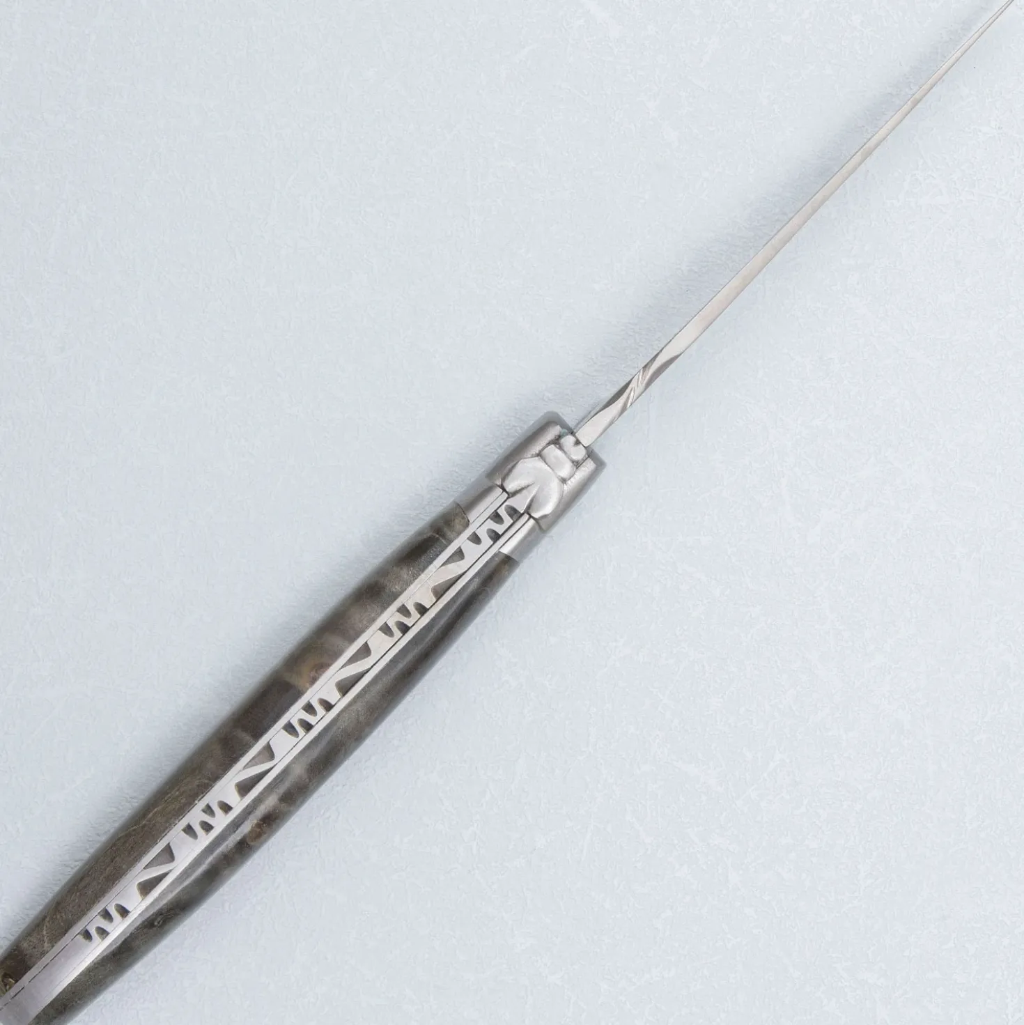 Laguiole en Aubrac Classic Zakmes Donker Populier 12 cm